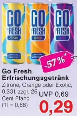 Jawoll Go Fresh Erfrischungsgetränk Angebot