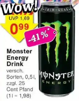 Jawoll Monster Energy Drink Angebot