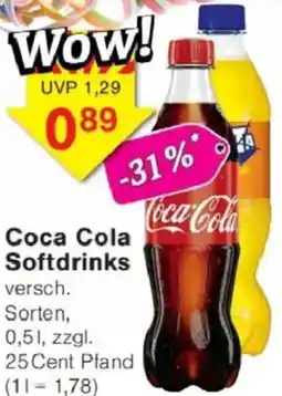 Jawoll Coca Cola Softdrinks Angebot