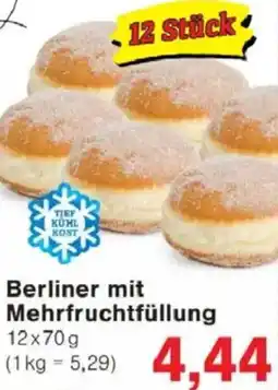 Jawoll Berliner mit Mehrfruchtfüllung Angebot