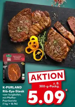 Kaufland K-PURLAND Rib-Eye-Steak Angebot