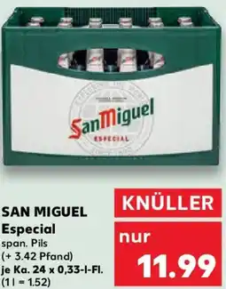 Kaufland SAN MIGUEL Especial Angebot