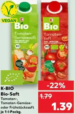 Kaufland K-BIO Bio-Saft Angebot
