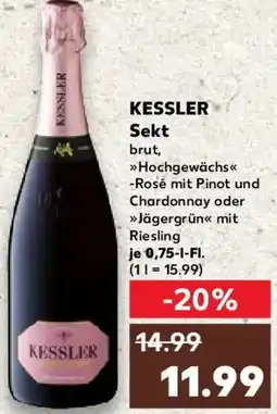 Kaufland KESSLER Sekt Angebot
