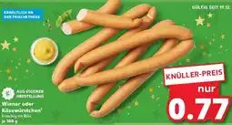 Kaufland Wiener oder Käsewürstchen Angebot