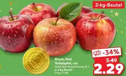 Kaufland Dtsch./ital. Tafeläpfel, rot Angebot