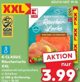 Kaufland K-CLASSIC Räucherlachs XXL Angebot