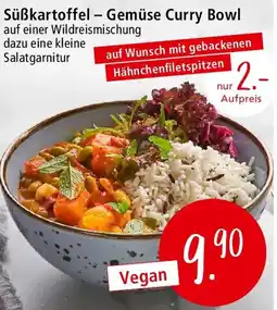Zurbrüggen Süßkartoffel - Gemüse Curry Bowl Angebot