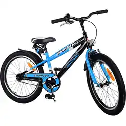 Netto Marken-Discount TPFSports Sportivo Kinderfahrrad - Jungen - 20 Zoll - Rücktritt + Handbremse - Blau Angebot