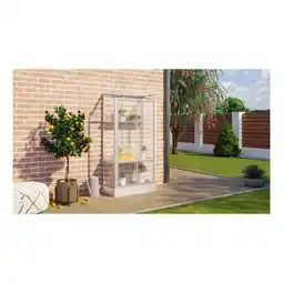 Netto Marken-Discount Comfort Edition Polis Balkongewächshaus HKP4mm Stahlfund. Inkl. Zusatzregal Angebot