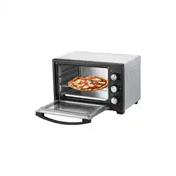 Netto Marken-Discount Steinborg Minibackofen Pizzaofen 25L mit Umluft 1600W silber Angebot