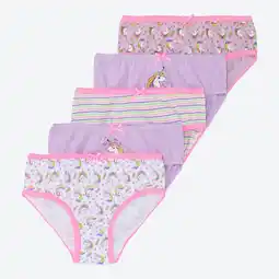 NKD Kinder-Mädchen-Slips aus Baumwolle, 5er-Pack Angebot