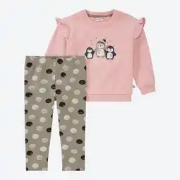 NKD Baby-Mädchen-Set mit Pinguin-Applikation, 2-teilig Angebot