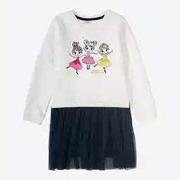 NKD Kinder-Mädchen-Kleid mit Glitzer-Druck Angebot