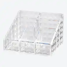 NKD Kosmetikköcher im Kristalldesign, ca. 14,8x12,3x10 cm Angebot