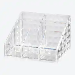 NKD Kosmetikköcher im Kristalldesign, ca. 14,8x12,3x10 cm Angebot