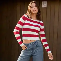 NKD Damen-Langarmshirt im Streifen-Design Angebot