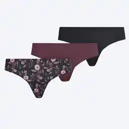 NKD Damen-String mit verschiedenen Designs, 3er-Pack Angebot