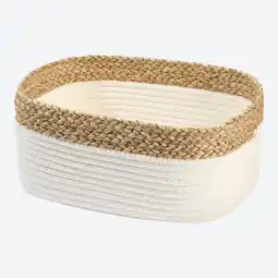 NKD Korb aus Baumwolle in zwei verschiedenen Größen Angebot