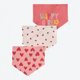 NKD Baby-Mädchen-Halstuch mit Motiv, 3er-Pack Angebot