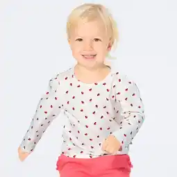NKD Baby-Mädchen-Shirt mit Marienkäfer-Motiv Angebot