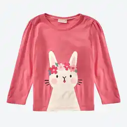 NKD Baby-Mädchen-Shirt mit Hasen-Aufdruck Angebot