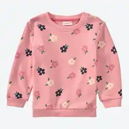 NKD Baby-Mädchen-Sweatshirt mit Blumen-Aufdruck Angebot