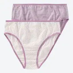 NKD Damen-Rioslip mit Streifen, 2er-Pack Angebot