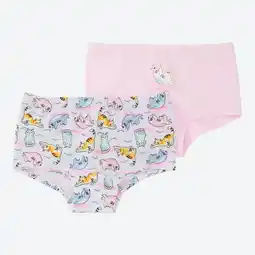 NKD Kinder-Mädchen-Panty mit hohem Baumwollanteil, 2er-Pack Angebot