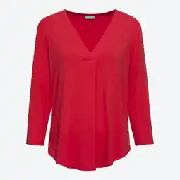 NKD Damen-Langarmshirt mit V-Ausschnitt Angebot