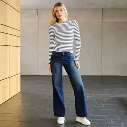 NKD Damen-Wideleg-Jeans im 5-Pocket-Design Angebot