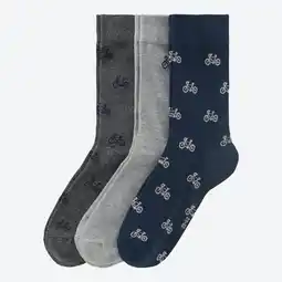 NKD Herren-Socken mit Fahrrad-Design, 3er-Pack Angebot