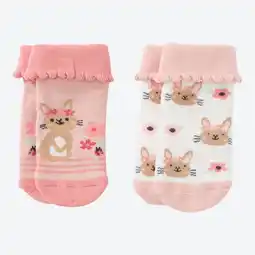 NKD Baby-ABS-Socken mit Mäusezähnchen, 2er-Pack Angebot