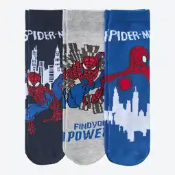 NKD Spiderman Kinder-Jungen-Socken, 3er-Pack Angebot