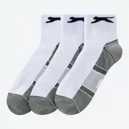 NKD Slazenger Herren-Sportsneaker-Socken mit hohem Schaft, 3er-Pack Angebot
