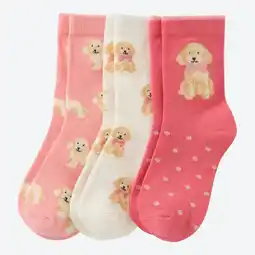 NKD Kinder-Mädchen-Socken mit Glitzereffekt, 3er-Pack Angebot