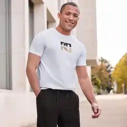 NKD Herren-T-Shirt mit Brustprint Angebot