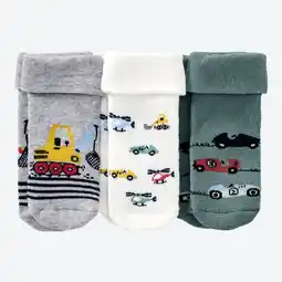 NKD Baby-Jungen-Frottee-Socken, 3er-Pack Angebot