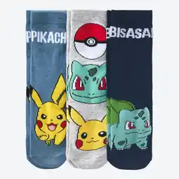 NKD Kinder-Socken mit Pokémon-Motiv, 3er-Pack Angebot
