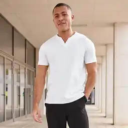 NKD Herren-T-Shirt mit Henley-Kragen Angebot