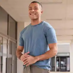 NKD Herren-T-Shirt mit Denim-Waschung Angebot