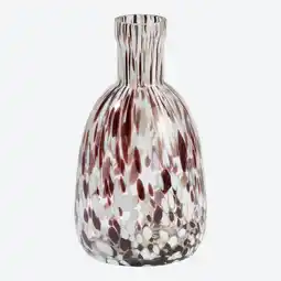 NKD Vase aus Glas mit Maserung, ca. 13x13x22 cm Angebot