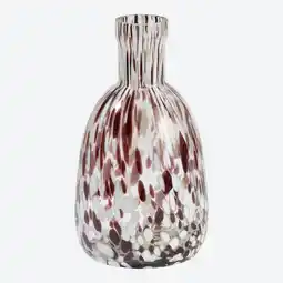 NKD Vase aus Glas mit Maserung, ca. 13x13x22 cm Angebot