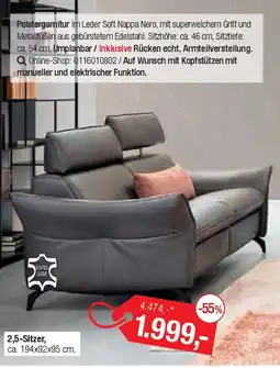 Opti Wohnwelt Polstergamitur Mainstadt Angebot