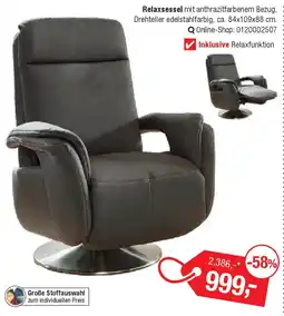 Opti Wohnwelt planoFORM Relaxsessel Angebot