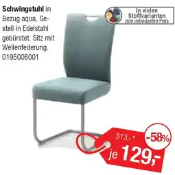 Opti Wohnwelt Schwingstuhl Angebot