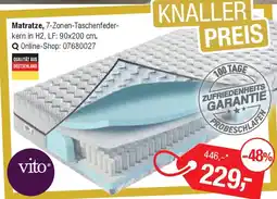 Opti Wohnwelt Vito Matratze Angebot