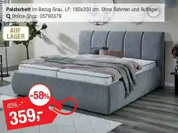 Opti Wohnwelt Polsterbett Angebot
