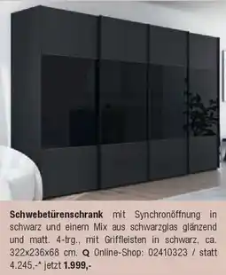 Opti Wohnwelt Schwebetürenschrank Angebot