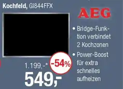 Opti Wohnwelt AEG Kochfeld, GI844FFX Angebot